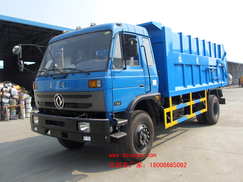 東風(fēng)單橋壓縮式對(duì)接垃圾車(15-17方)